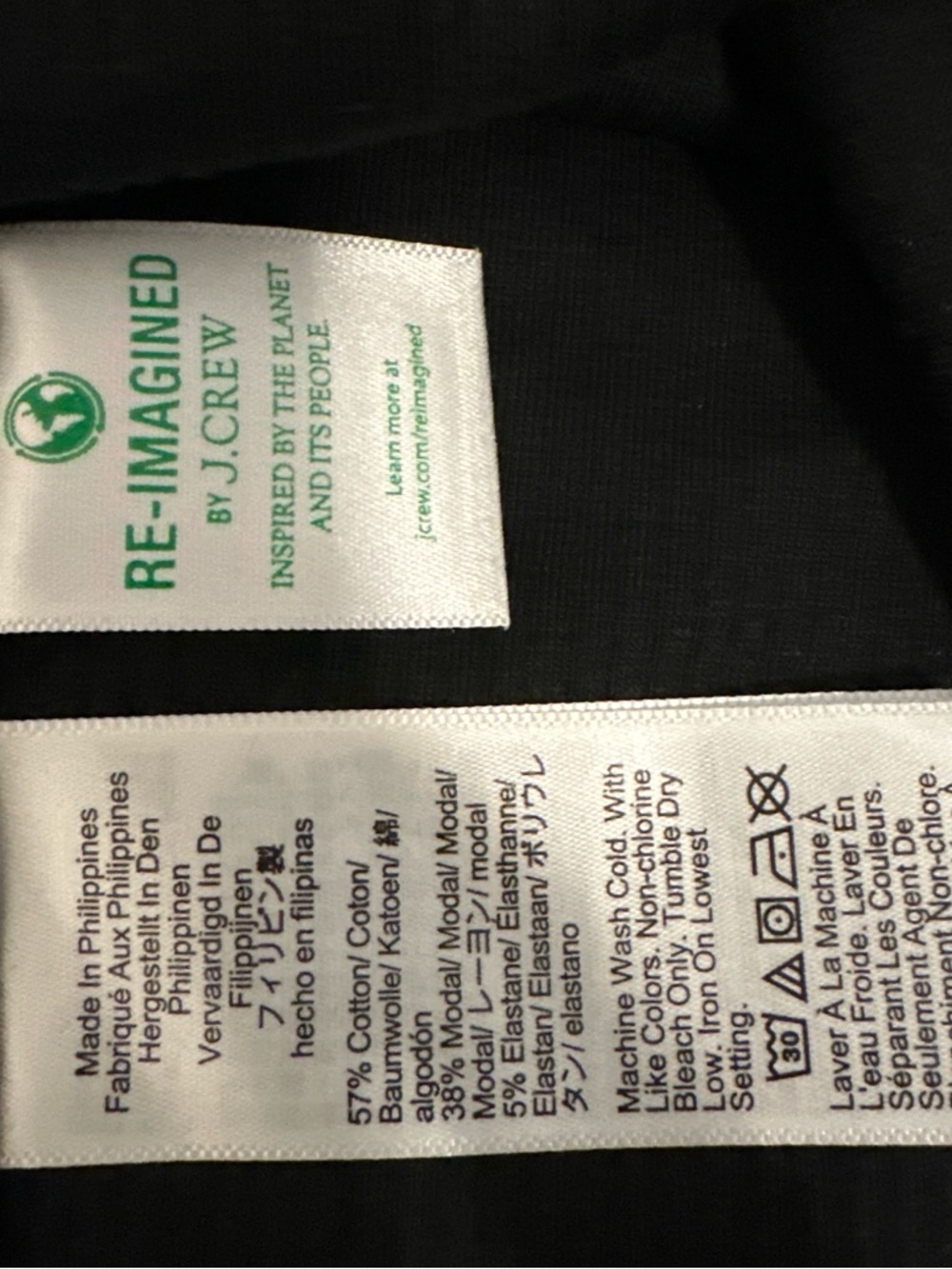 J. Crew Black Ribbed Muscle Tank XS - Picture 4 of 4